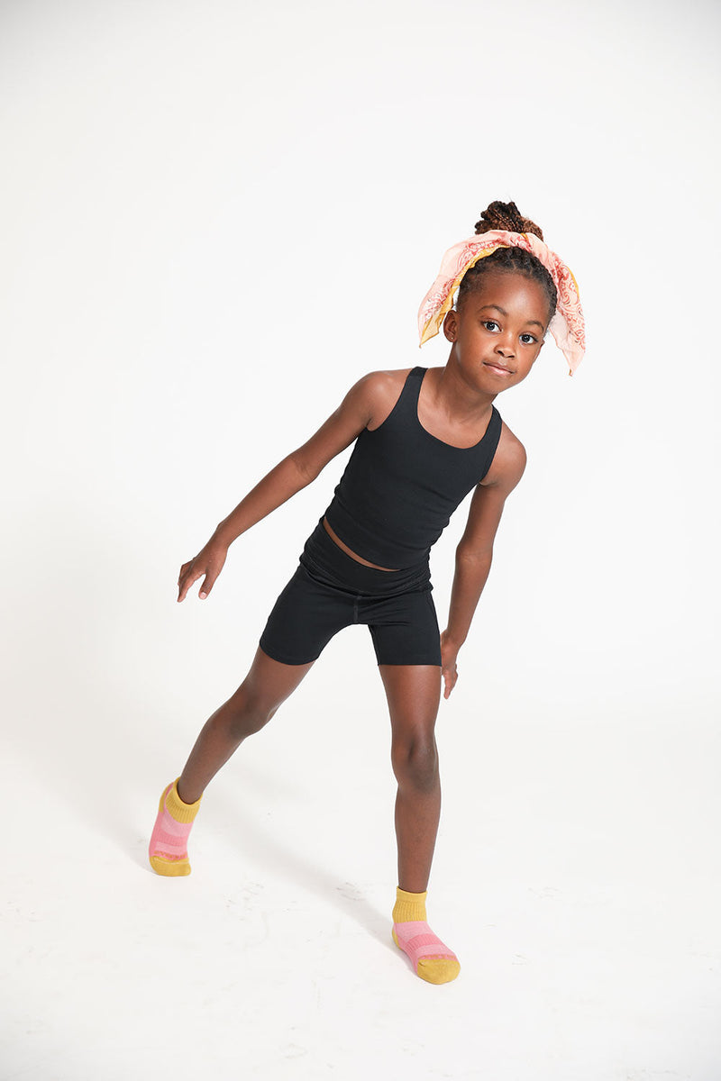 Load image into Gallery viewer, Longline Crop in Black
