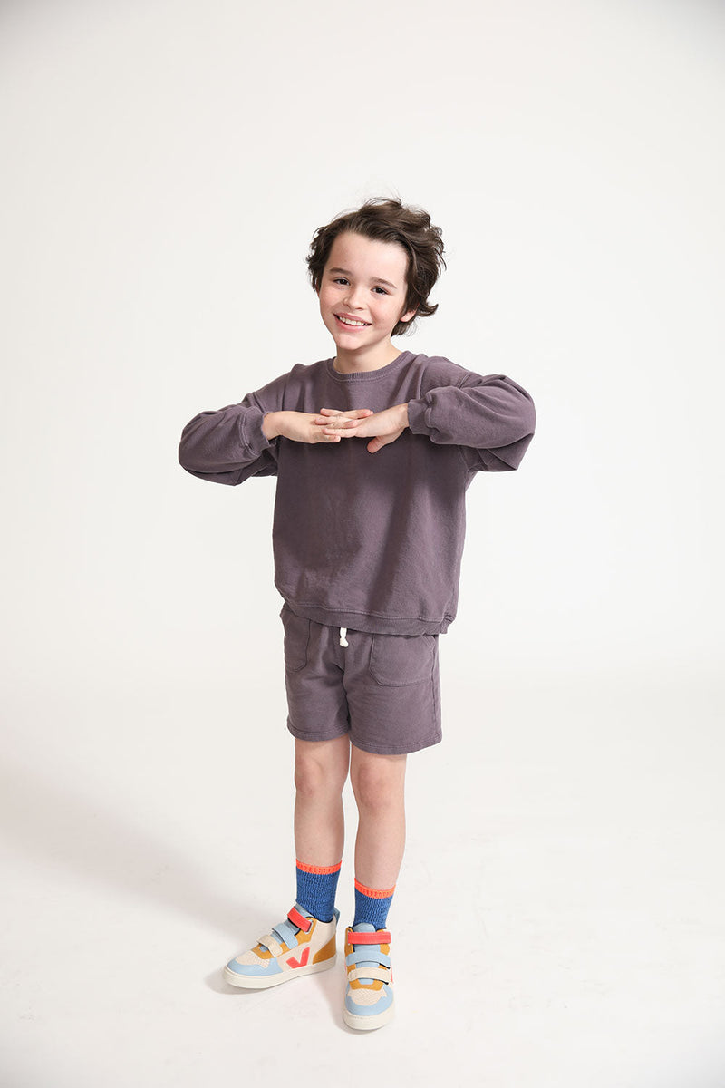 Load image into Gallery viewer, Core Sweat Shirt in Plum
