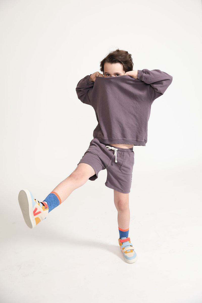 Load image into Gallery viewer, Core Sweat Shirt in Plum
