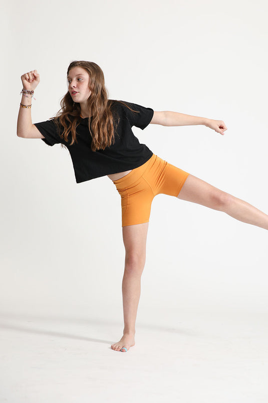 Cycle Shorts in Inca Gold