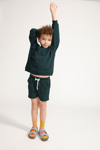 Core Sweat Shirt in Pine