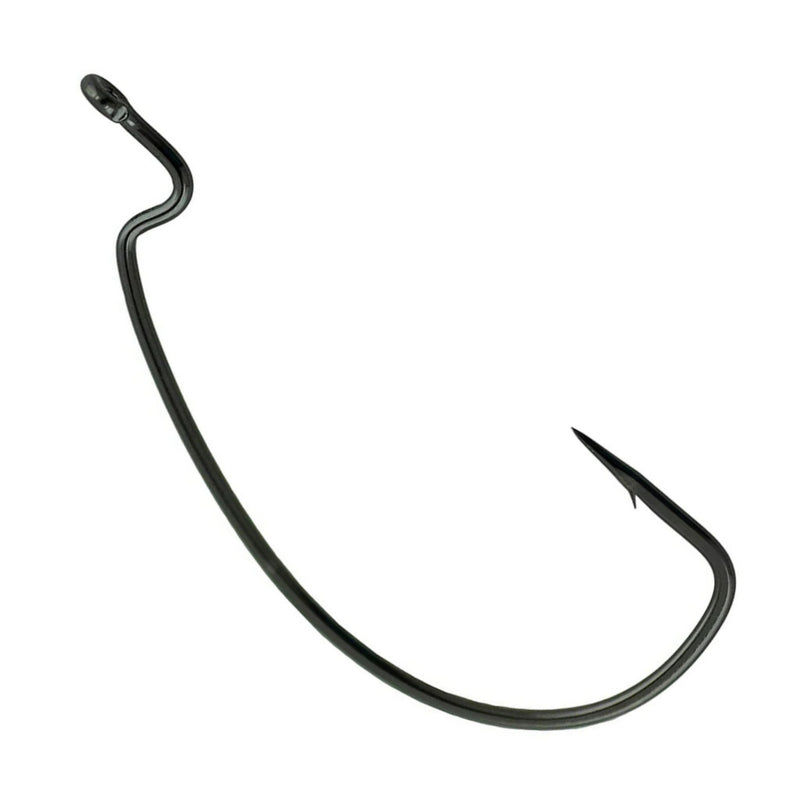 Load image into Gallery viewer, Reaction Tackle Offset EWG Worm Hooks (25-Pack)

