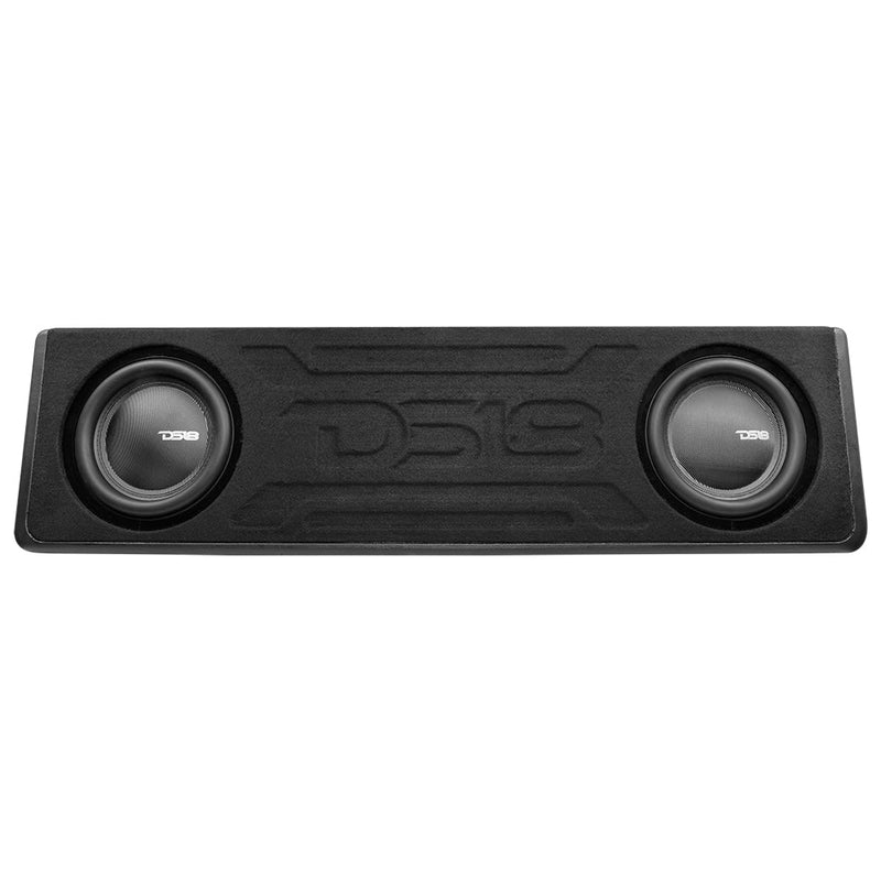Load image into Gallery viewer, Ford F-150 2 x 10" Subwoofer Loaded Enclosure Package With Vinyl Finish and Dream LED Lights (MADE IN USA)
