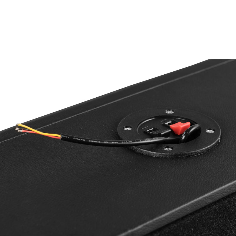 Load image into Gallery viewer, Jeep JT 4 x 8&quot; Subwoofer Enclosure Package With Vinyl Finish and Dream LED Lights (MADE IN USA)
