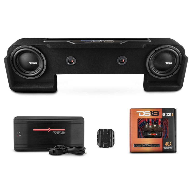 Load image into Gallery viewer, Dodge Ram Down Firing Subwoofer Enclosure with Dream LED Light, Amplifier and Wiring Kit
