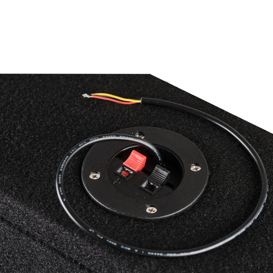 Chevy Silverado Down Firing Subwoofer Enclosure with Dream LED Lights, Amplifier and Wiring Kit