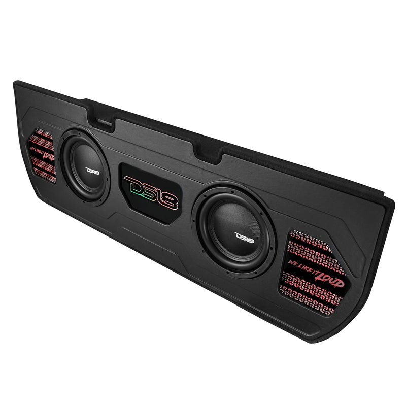 Load image into Gallery viewer, Exclusive Dual 10&quot; Sealed Subwoofer Enclosure Package for 22-Up Toyota Tundra 1200 Watts Rms
