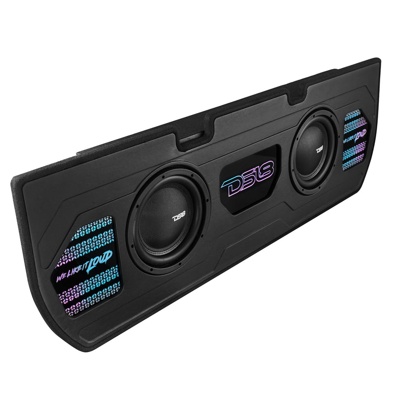 Load image into Gallery viewer, Exclusive Dual 10&quot; Sealed Subwoofer Enclosure Package for 22-Up Toyota Tundra 1200 Watts Rms

