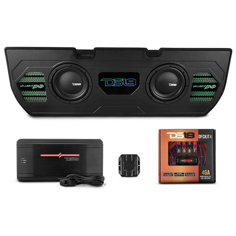 Load image into Gallery viewer, Exclusive Dual 10&quot; Sealed Subwoofer Enclosure Package for 22-Up Toyota Tundra 1200 Watts Rms
