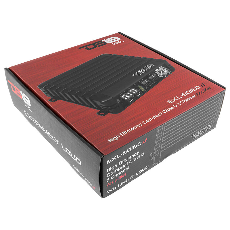 Load image into Gallery viewer, EXL Full Range Class D 2 Channel Amplifier 320 Watts
