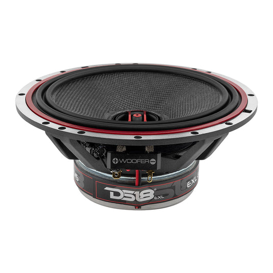 EXL 6.5" 2-Way Coaxial Speaker with Fiber Glass Cone | 120W RMS 3-Ohm