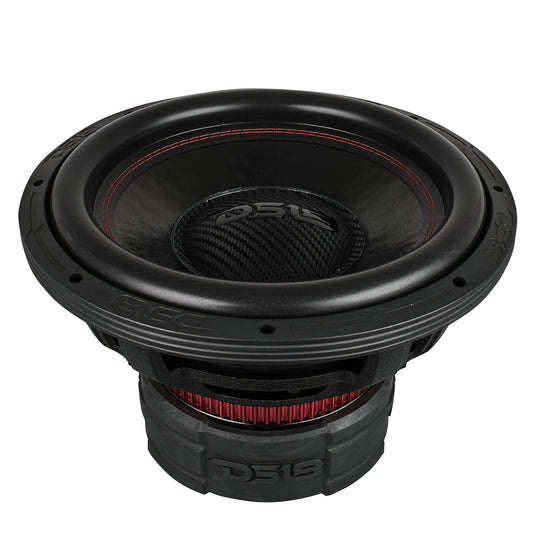 EXL 12” Subwoofer Dual Stack with Reinforced Cone 1500 Watts RMS 3" Dvc 4-Ohm