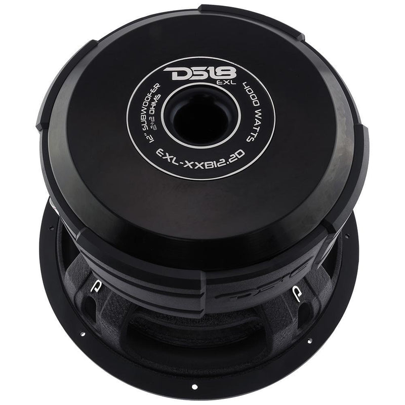 Load image into Gallery viewer, DS18 EXL-XXB12.2D 12" Subwoofer 4000 Watts DVC 2-Ohms
