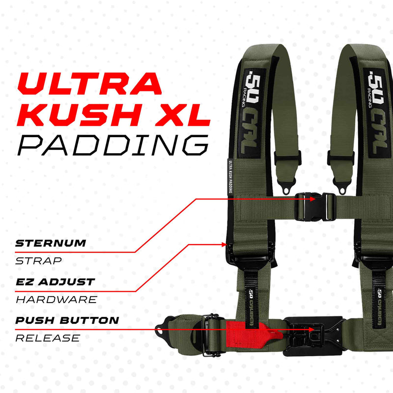 Load image into Gallery viewer, 2" &amp; 3" 4pt &amp; 5pt Elite Series Race Latch "EZ" Adjust Harness

