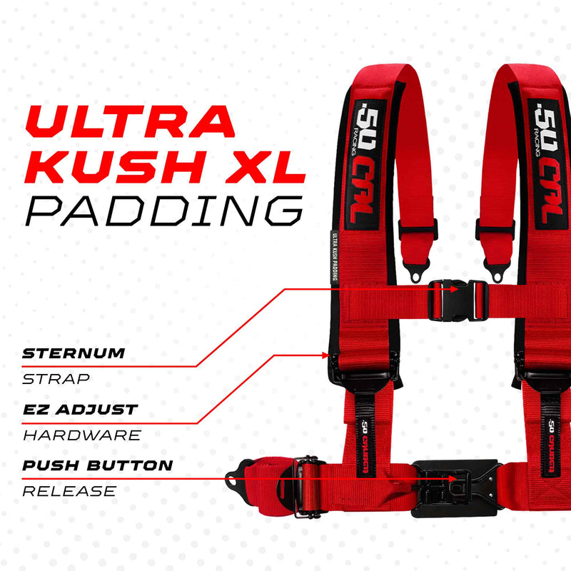 Load image into Gallery viewer, 2" &amp; 3" 4pt &amp; 5pt Elite Series Race Latch "EZ" Adjust Harness
