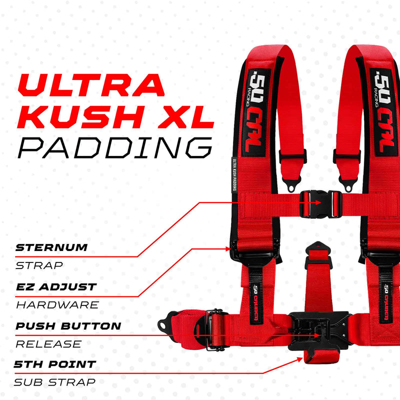 Load image into Gallery viewer, 2" &amp; 3" 4pt &amp; 5pt Elite Series Race Latch "EZ" Adjust Harness
