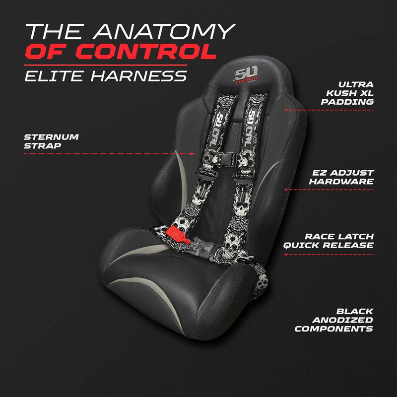 Load image into Gallery viewer, 2" &amp; 3" 4pt &amp; 5pt Elite Series Race Latch "EZ" Adjust Harness
