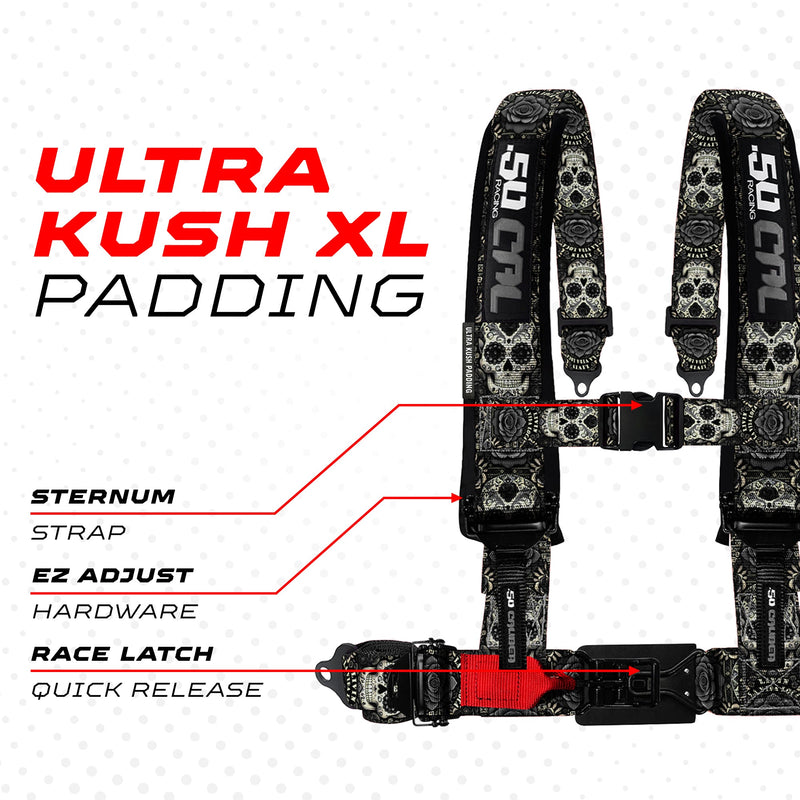Load image into Gallery viewer, 2" &amp; 3" 4 point Harness - Elite Series Race Latch "EZ" Adjust Racing Harness

