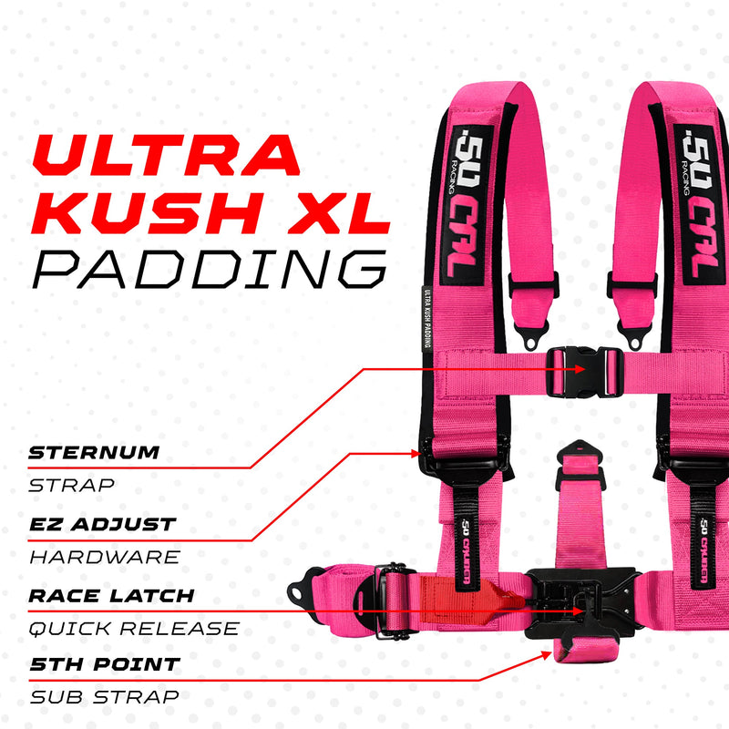 Load image into Gallery viewer, 2" &amp; 3" 4 point Harness - Elite Series Race Latch "EZ" Adjust Racing Harness
