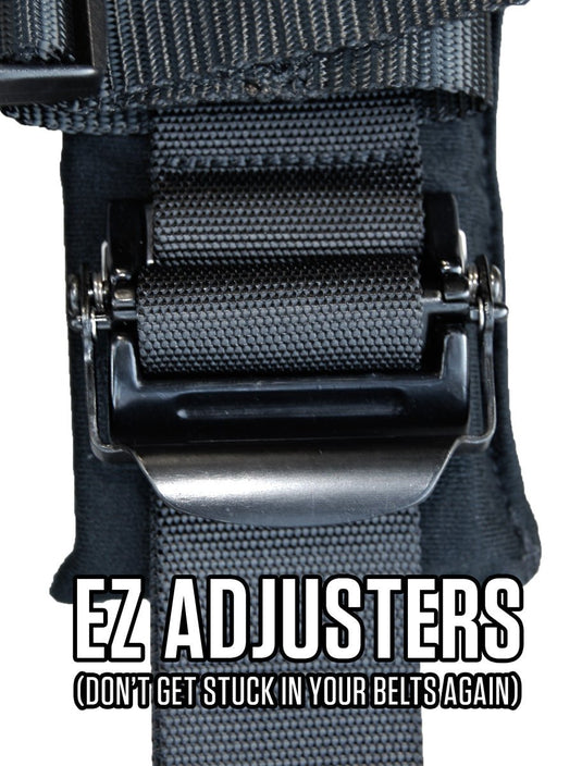 PRP 5.3 SFI 16.1 Approved 5 Point Harness - 3" Straps