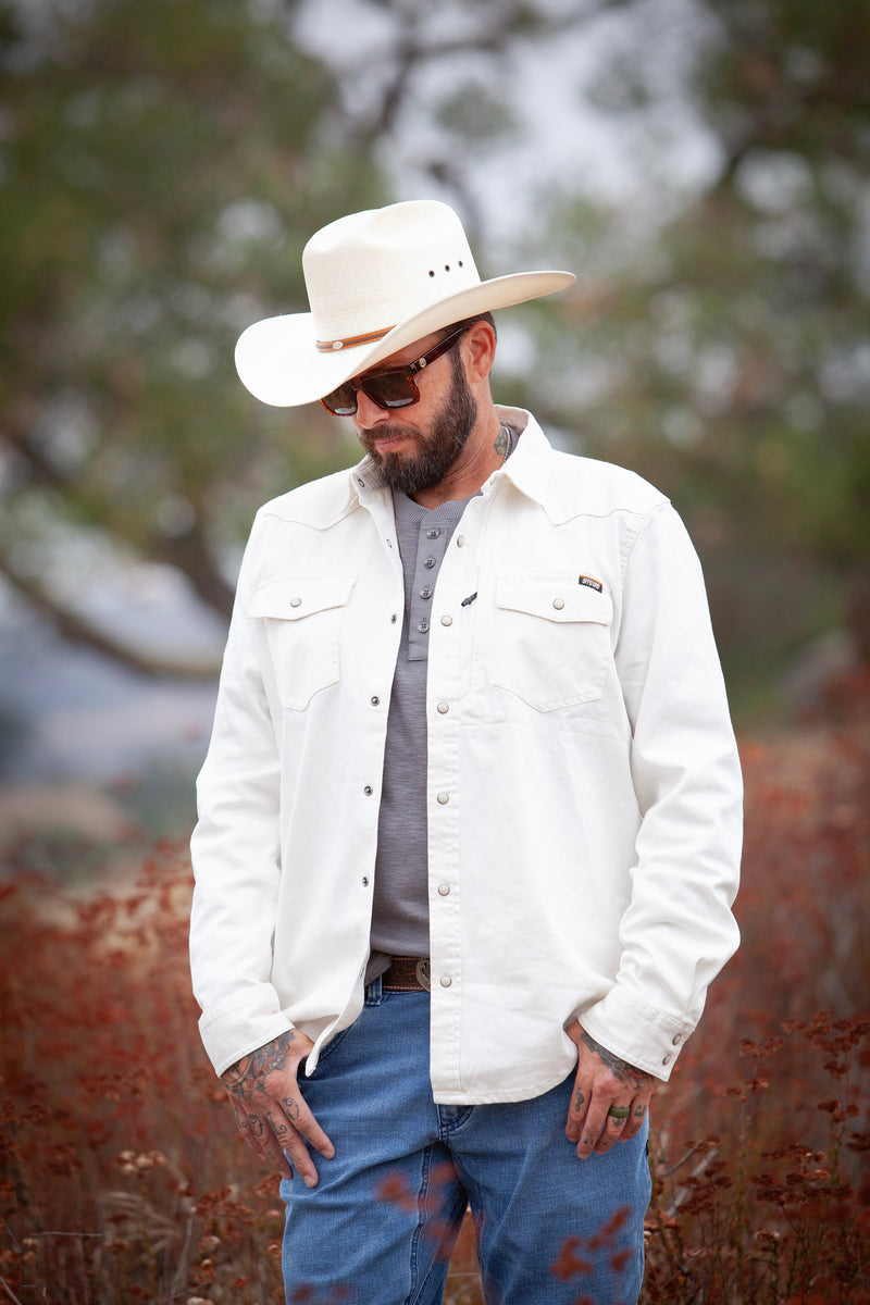 Load image into Gallery viewer, Earl Denim Shirt - Natural
