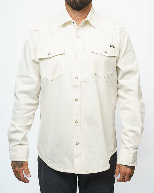 Earl Denim Shirt - Natural