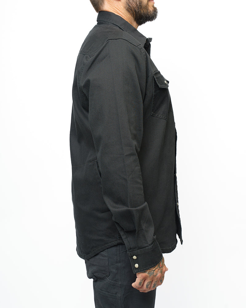 Load image into Gallery viewer, Earl Denim Shirt - Vintage Black
