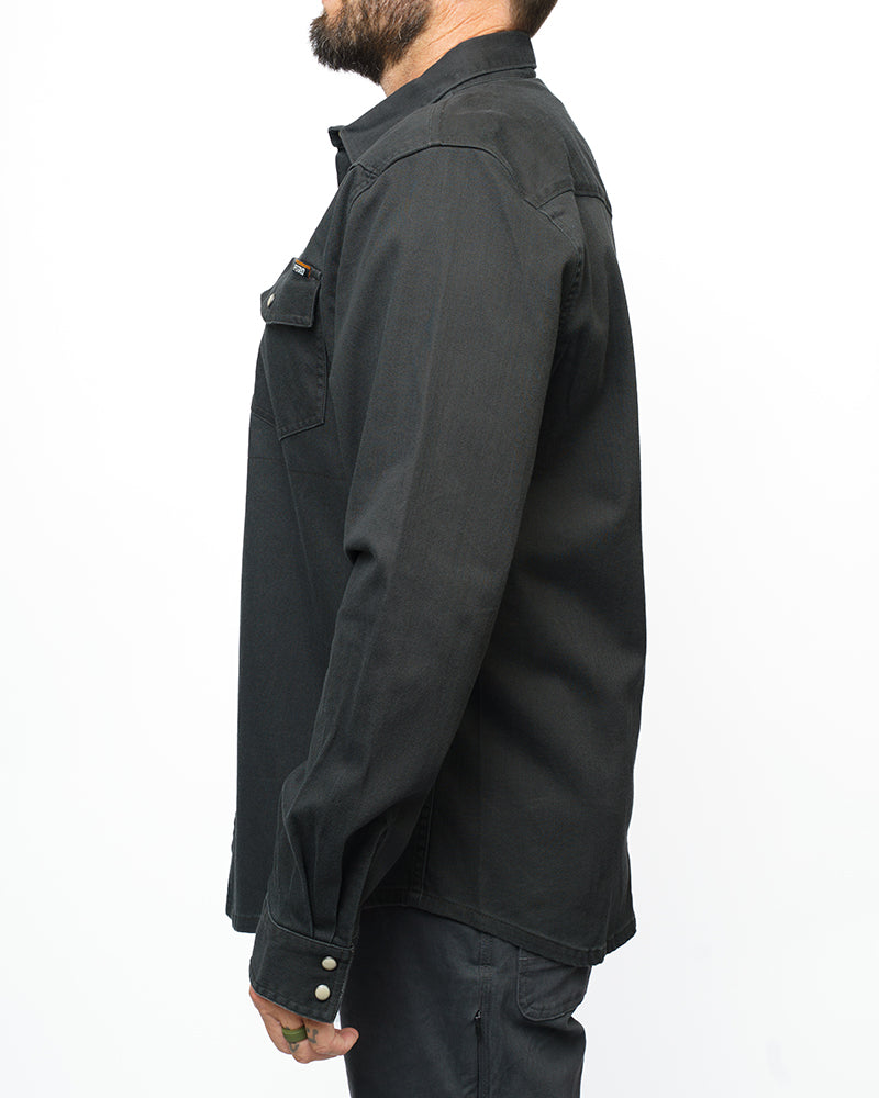 Load image into Gallery viewer, Earl Denim Shirt - Vintage Black
