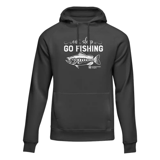 Eat Sleep Go Fishing Unisex Hoodie
