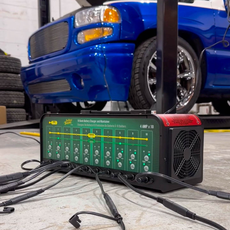 Load image into Gallery viewer, Power Tender® 10-Bank 4 Amp 12V/6V Battery Charger and Maintainer
