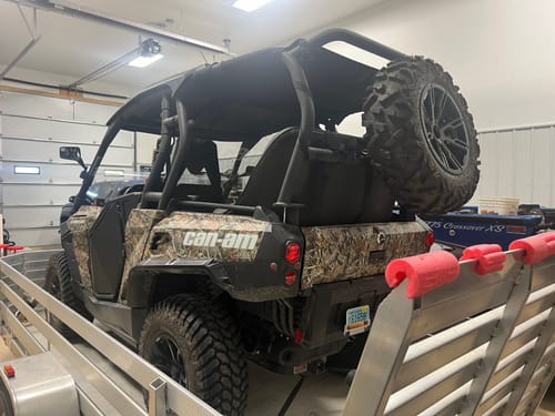 Load image into Gallery viewer, Commander Max Spare Tire Rack (2014-2024)
