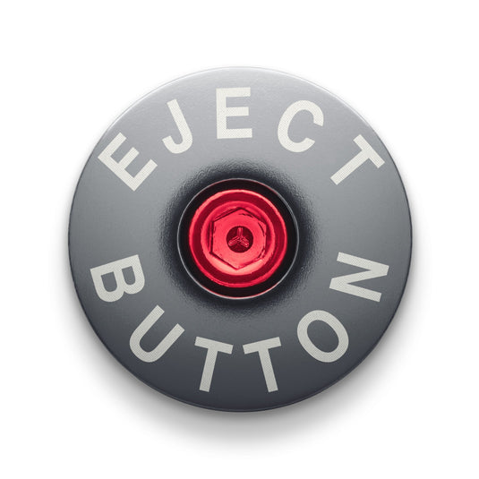 Eject Button Bicycle Headset Cap
