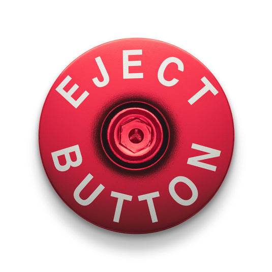 Eject Button Bicycle Headset Cap