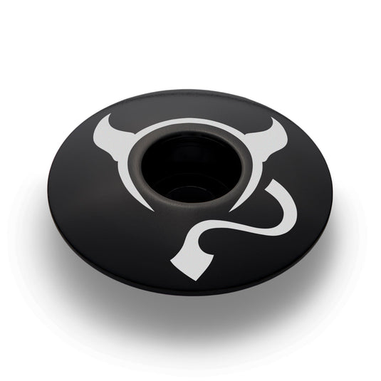 El Diablito Devil's Horns Custom Bicycle Headset Cap