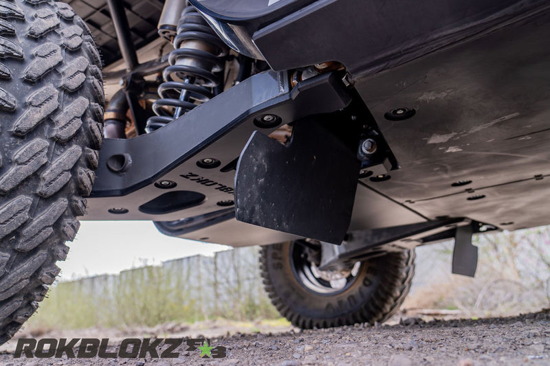 Load image into Gallery viewer, 2023 Speed UTV El Jefe featuring rokblokz Trailing Arm Mud Flaps.4
