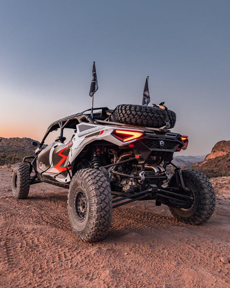 Load image into Gallery viewer, 2024 to Current Can-am Maverick R Volt Tire Rack for Volt Baja Box

