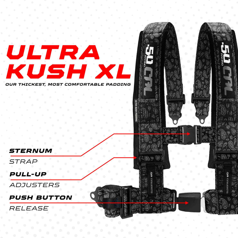Load image into Gallery viewer, Elite Series 2" &amp; 3" 4 point Harness with push button release
