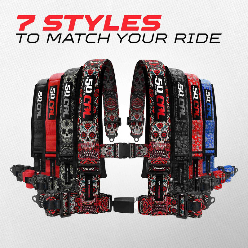 Load image into Gallery viewer, Elite Series 2" &amp; 3" 4 point Harness with push button release
