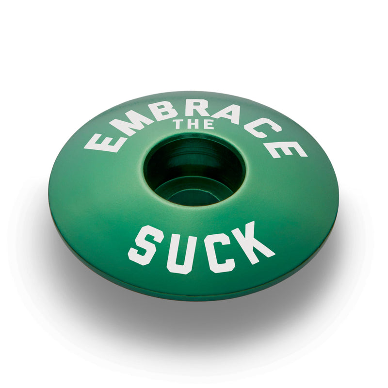 Load image into Gallery viewer, Embrace The Suck - Bicycle Headset Cap
