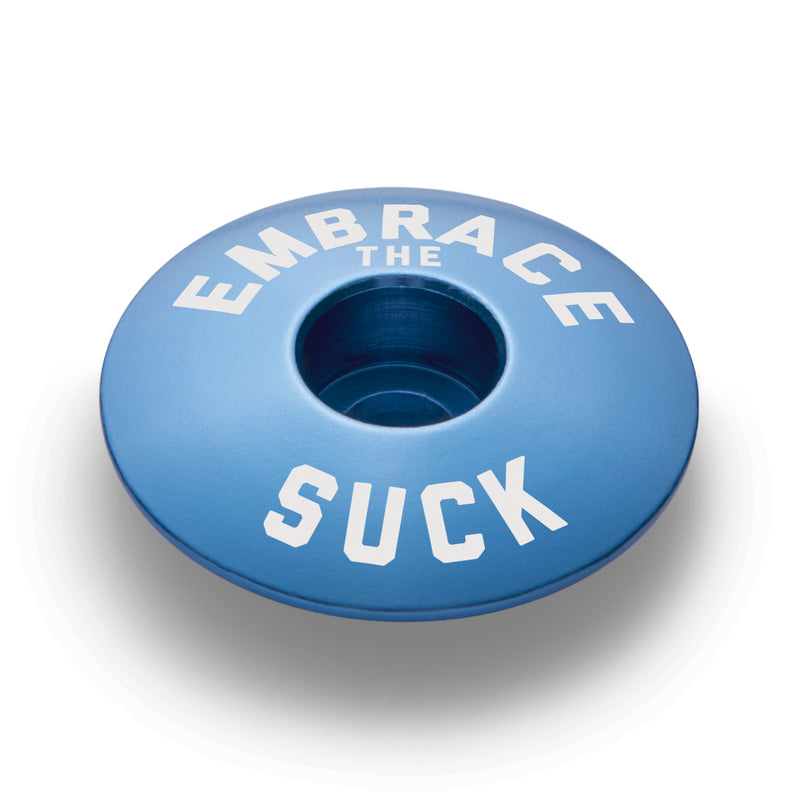 Load image into Gallery viewer, Embrace The Suck - Bicycle Headset Cap
