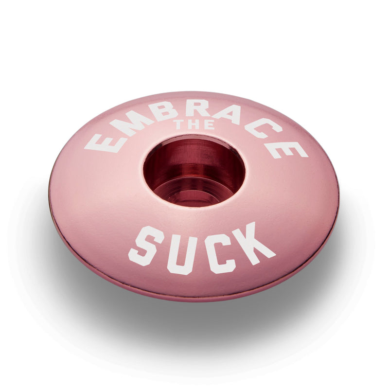 Load image into Gallery viewer, Embrace The Suck - Bicycle Headset Cap
