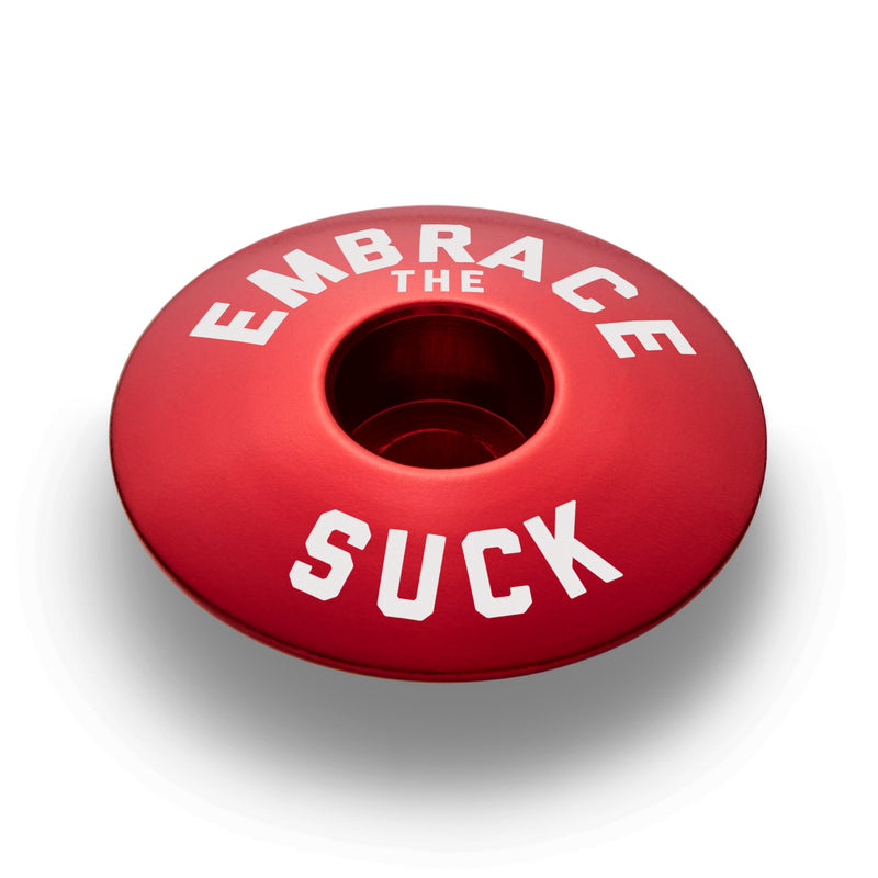 Load image into Gallery viewer, Embrace The Suck - Bicycle Headset Cap
