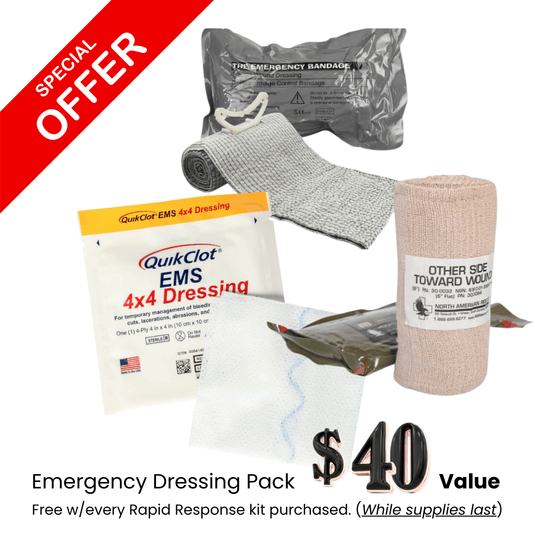 Rapid Response Trauma Kit w/Advanced Bleeding Control