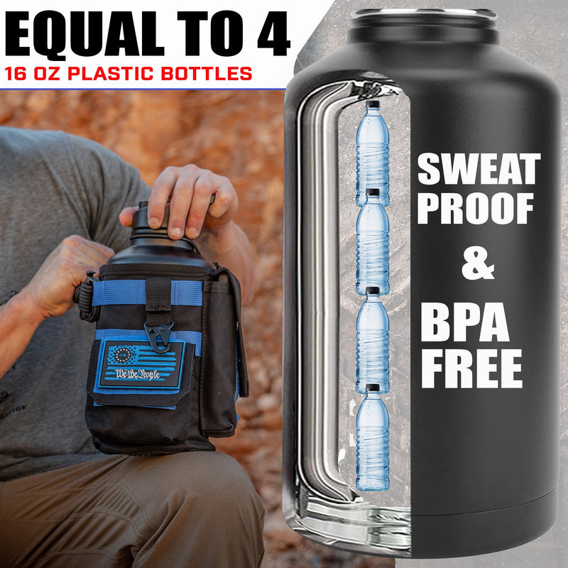 Load image into Gallery viewer, 64oz Battle Bottle Water Bottles
