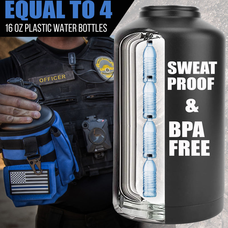 Load image into Gallery viewer, 64oz Battle Bottle Water Bottles
