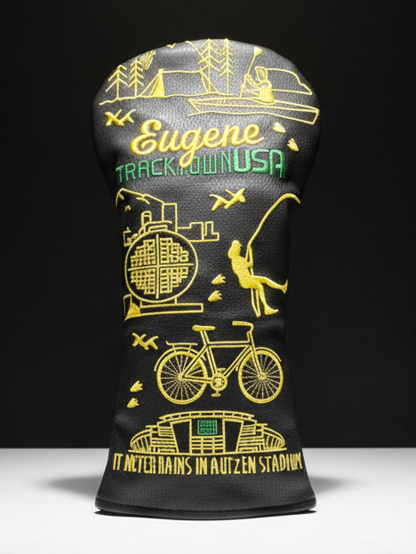 Load image into Gallery viewer, Eugene Track Town USA Headcover
