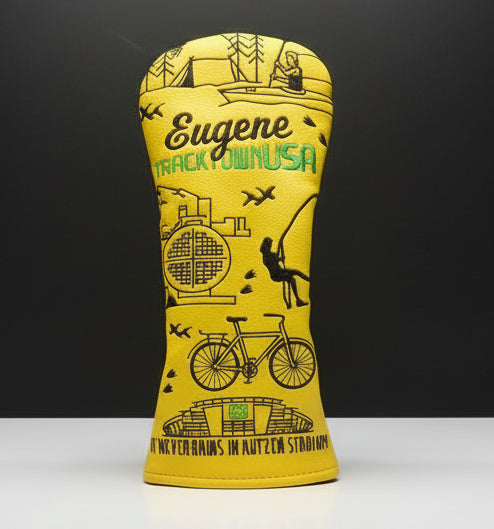 Load image into Gallery viewer, Eugene Track Town USA Headcover
