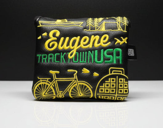 Load image into Gallery viewer, Eugene Track Town USA Headcover
