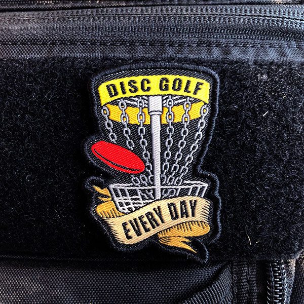 Load image into Gallery viewer, Disc Golf Every Day - Disc Golf Patch - Hook And Loop

