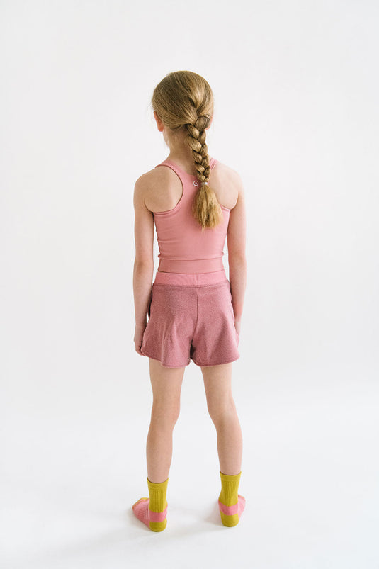 Cloud Shorts in Berry